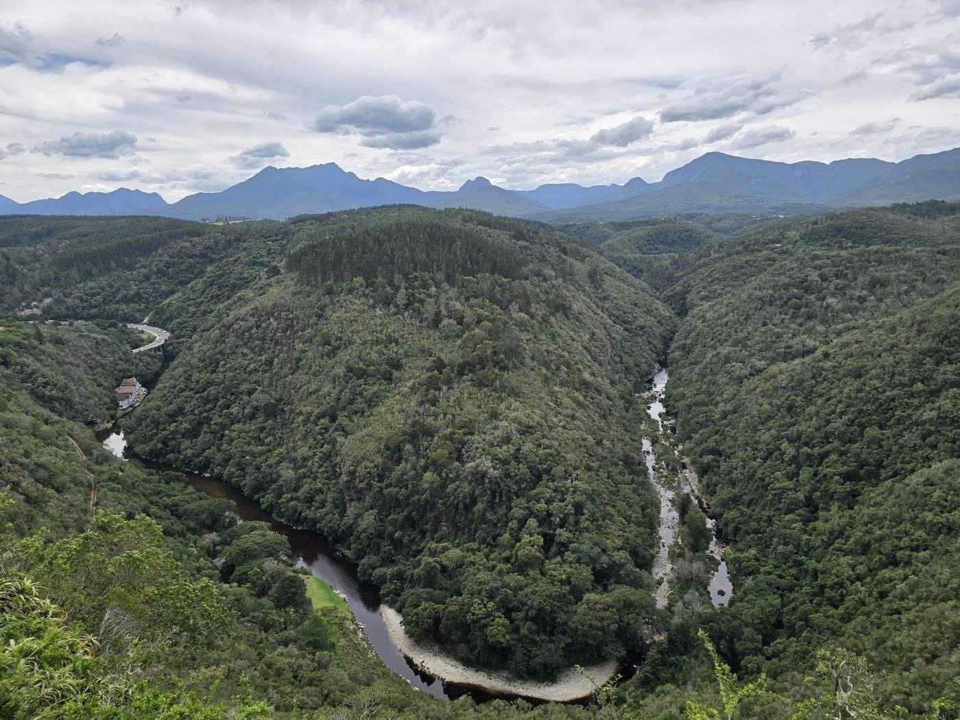 The Kaaimans River loop, known as the Map of Africa