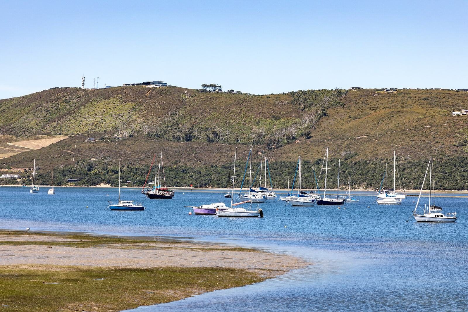 The Knysna lagoon from the hills above town