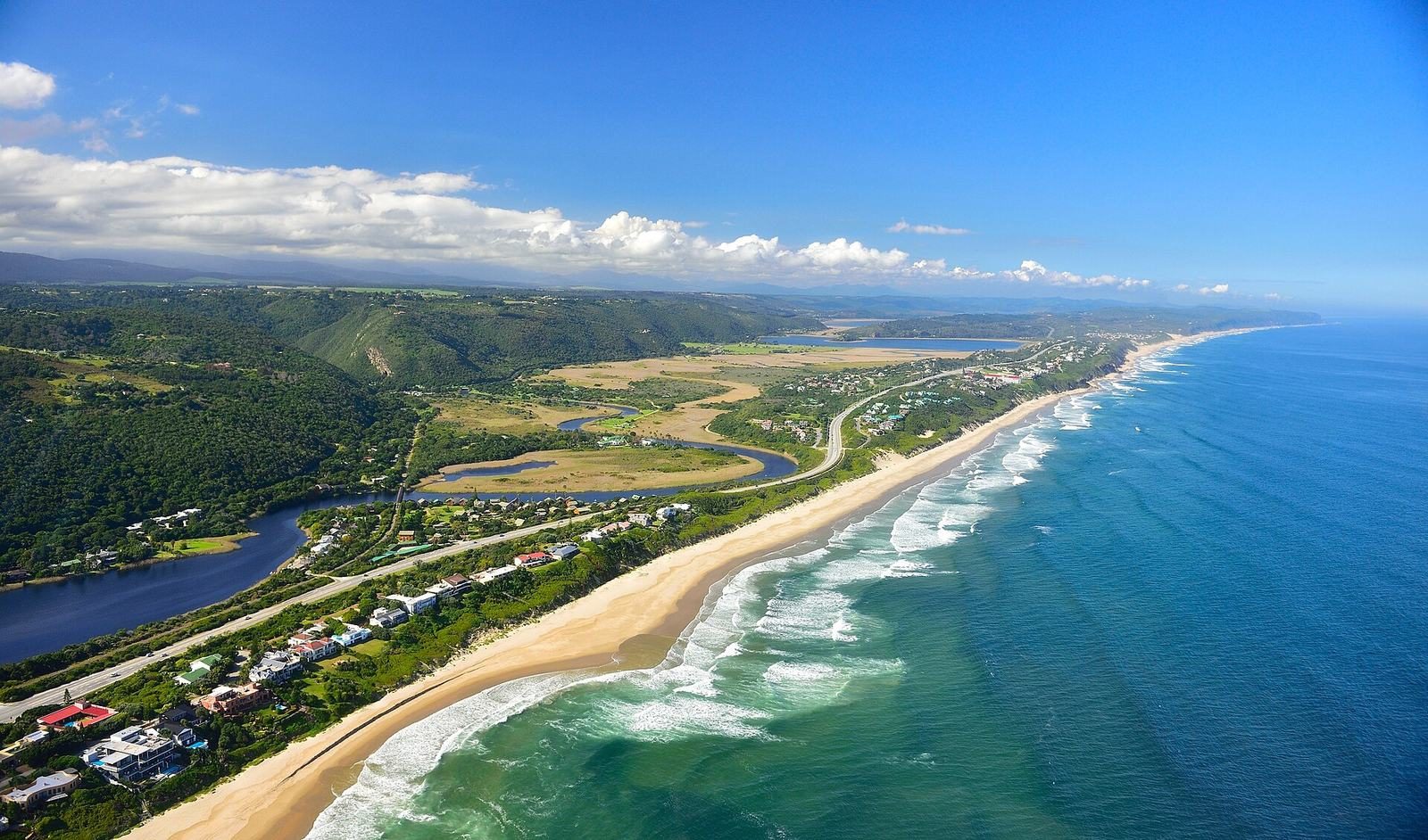 The N2 along the Garden Route, one of South Africa's classic drives